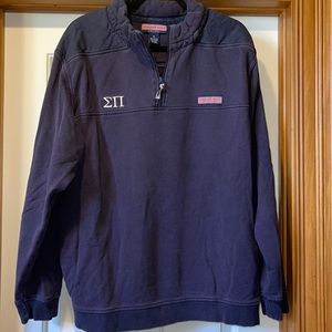 Sigma Pi Vineyard Vines quarter zip